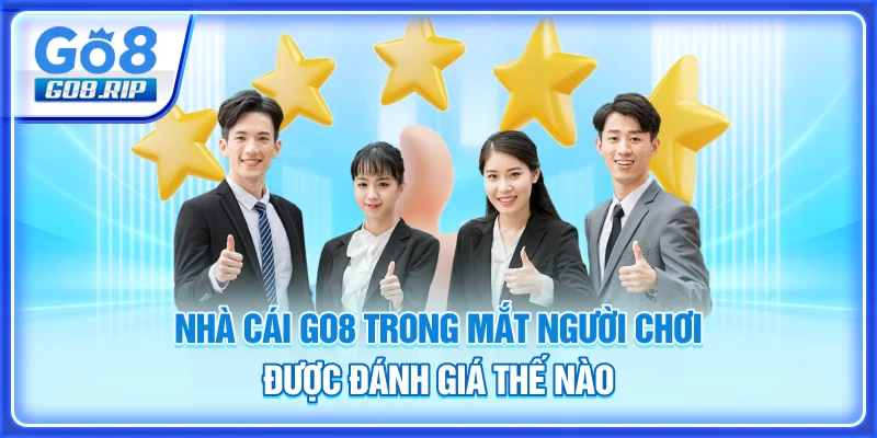 Nhà cái GO8 trong mắt người chơi được đánh giá thế nào?